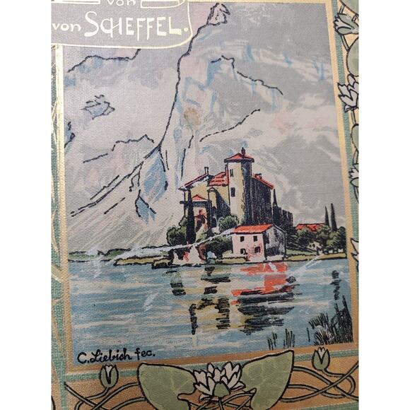 Antique Book Gedenkbuch Castell Toblino by J.V. von Scheffel German 1901 - Picture 15 of 15